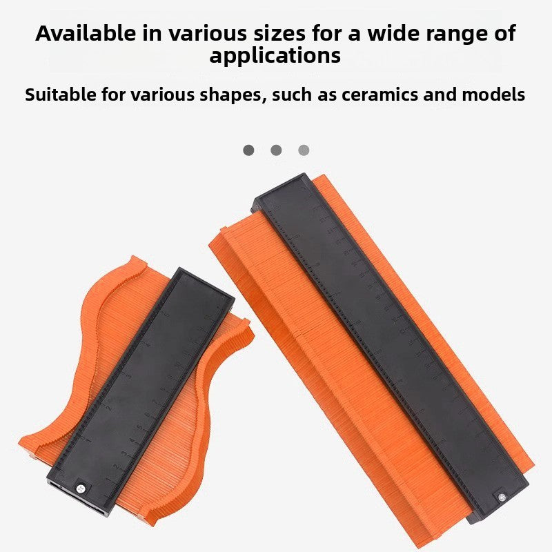 Curved Angle Measuring Tool for Woodworking