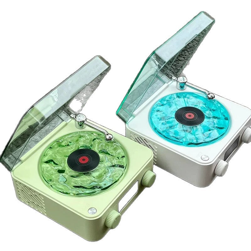 White noise Bluetooth audio wireless retro vinyl record player