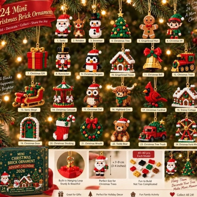 Christmas building blocks