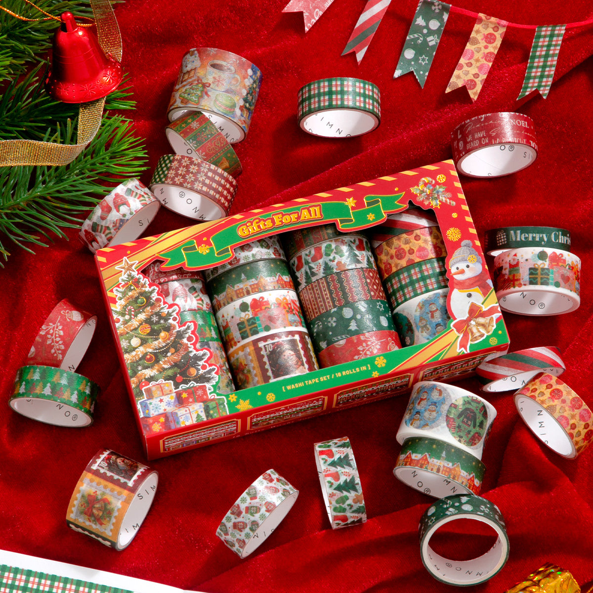 Christmas Tape Gift Box