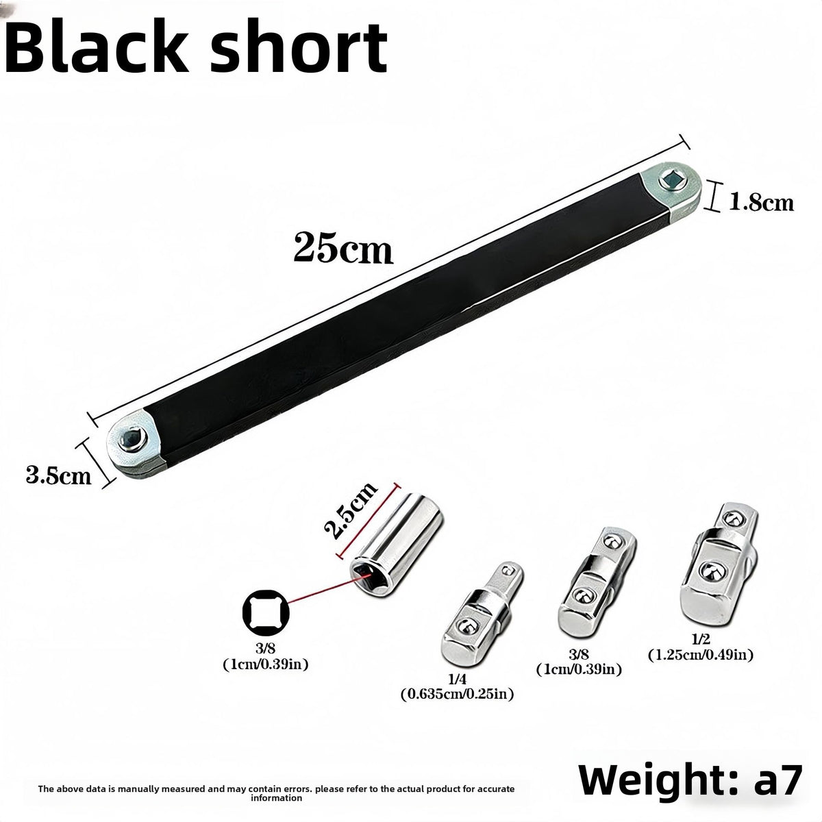 Adjustable Double Head Ratchet Wrench Set