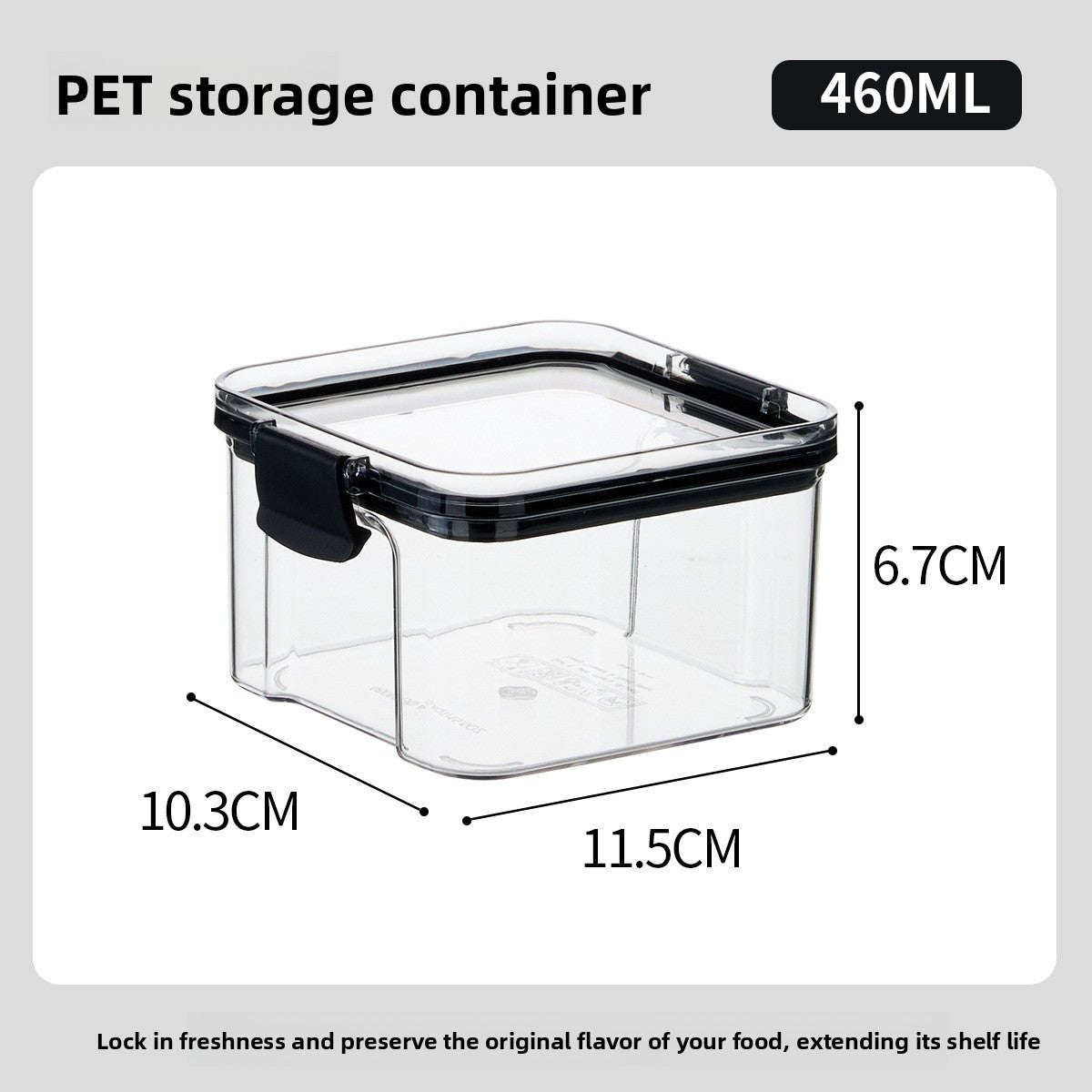 Airtight Plastic Food Storage Container