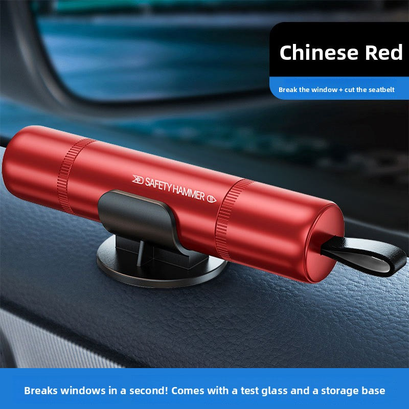 Automobile safety hammer - window-breaking tool