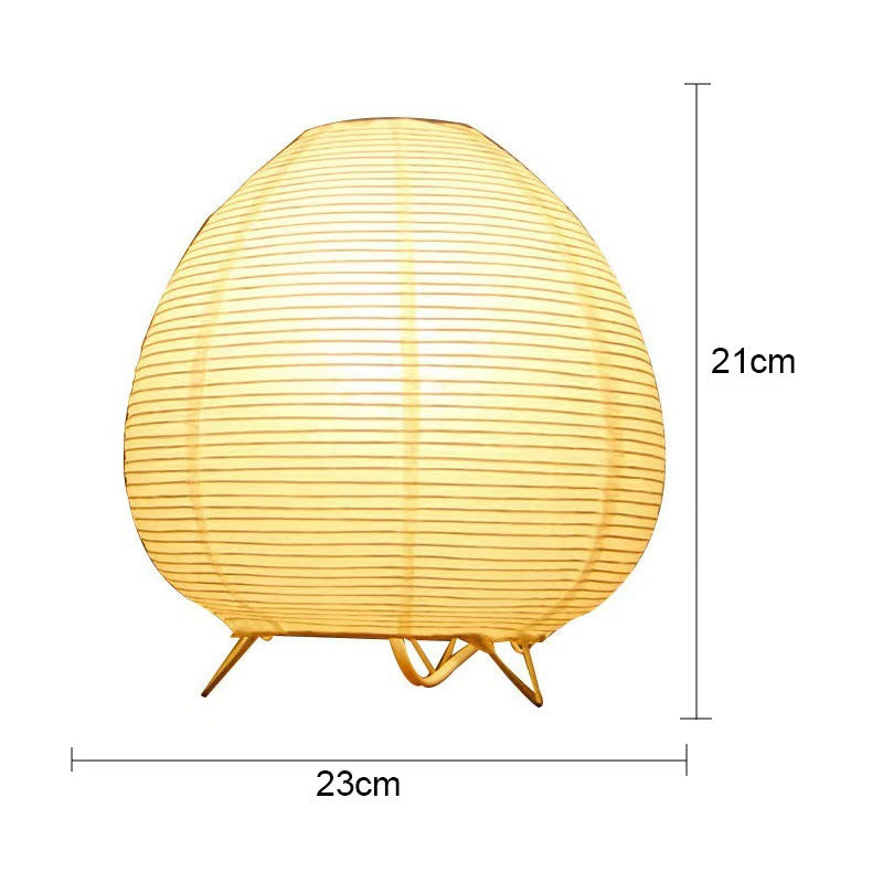Xuan paper table lamp, handmade origami lantern
