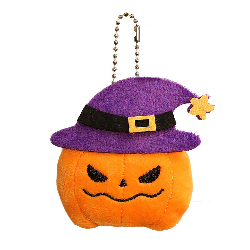 Halloween quirky pumpkin pendant