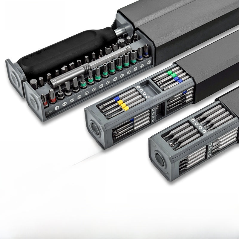 Professional Precision Screwdriver Kit with Multiple Bits