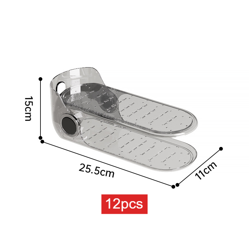 Adjustable shoe rack
