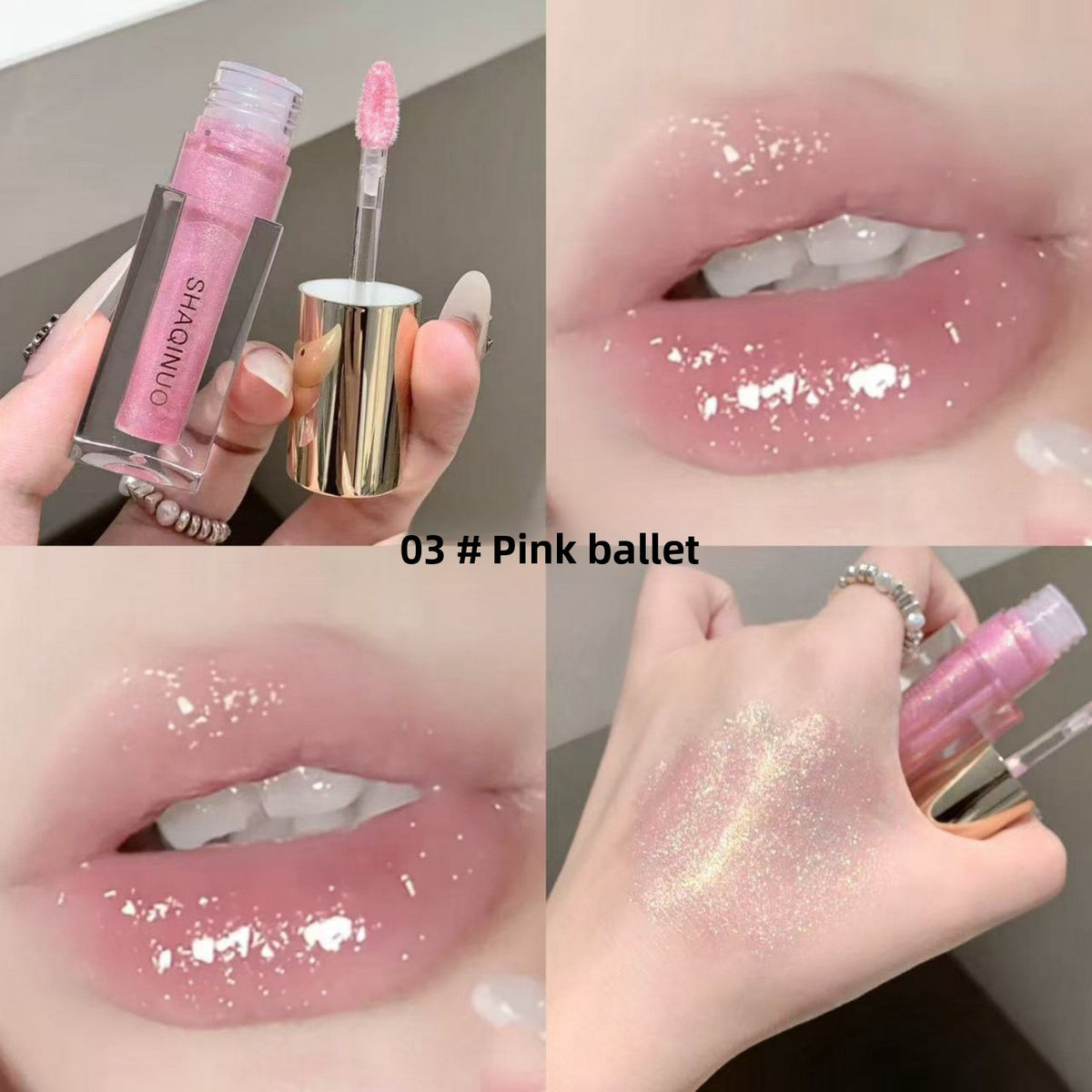 Waterlight Doodle Glass Lip Clear Shiny Live Lip Glaze