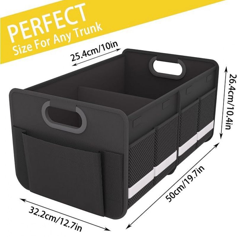 Multi-Compartment Foldable Storage Organizer
