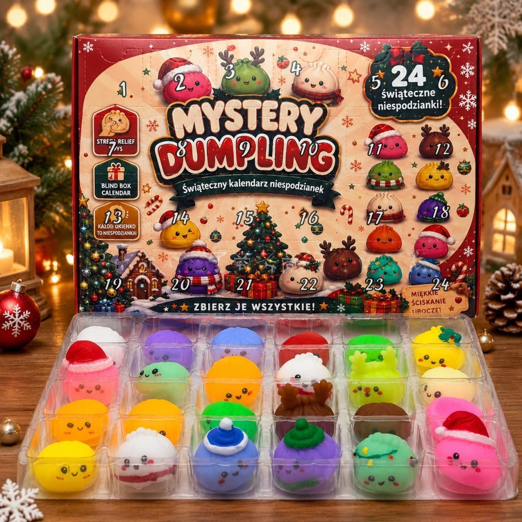 24 Days Christmas Countdown Calendar Blind Box