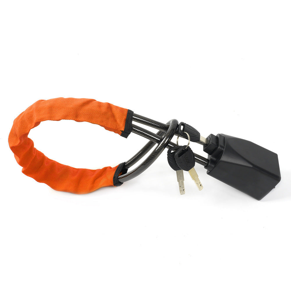 Universal Retractable Car Steering Wheel Anti-Theft Lock