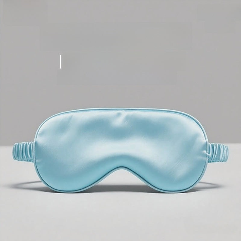 100% Mulberry Silk Sleep Mask, Double-Sided, 99.6% Light Blocking, Breathable Eye Mask for Sleeping with No-Pressure Fit