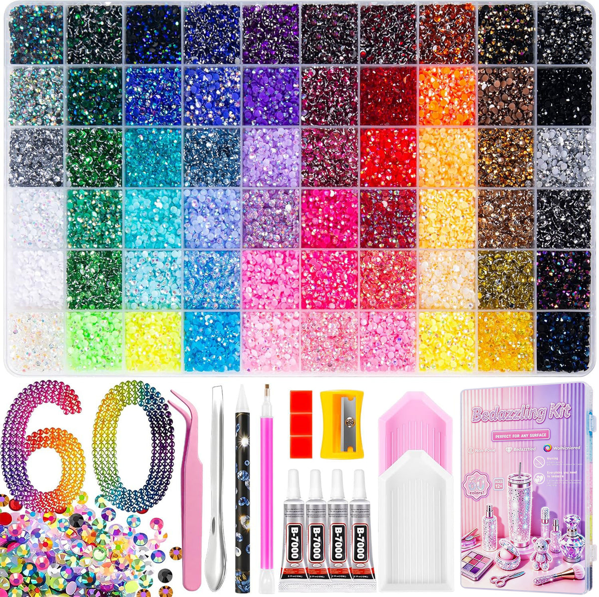 Resin Rhinestone Set