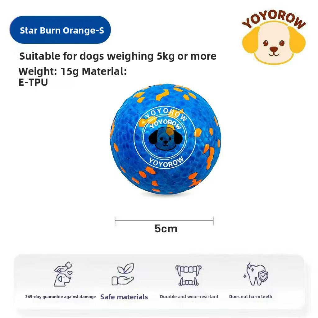 Durable ETPU Bouncy Dog Cat Teething Ball