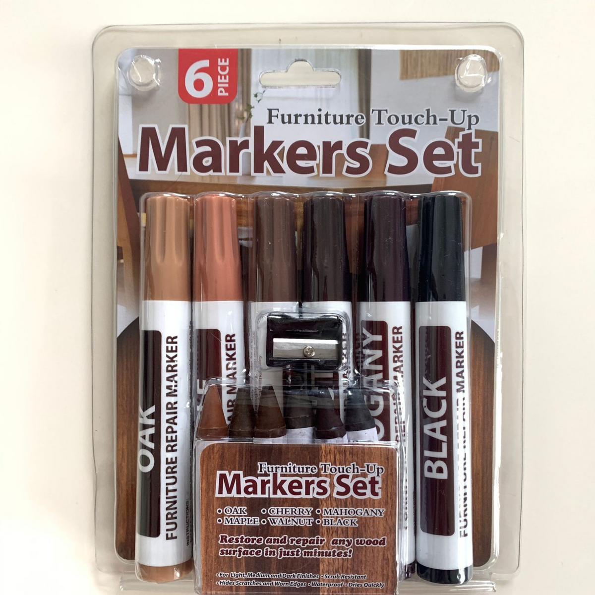Furniture scratch repair marker