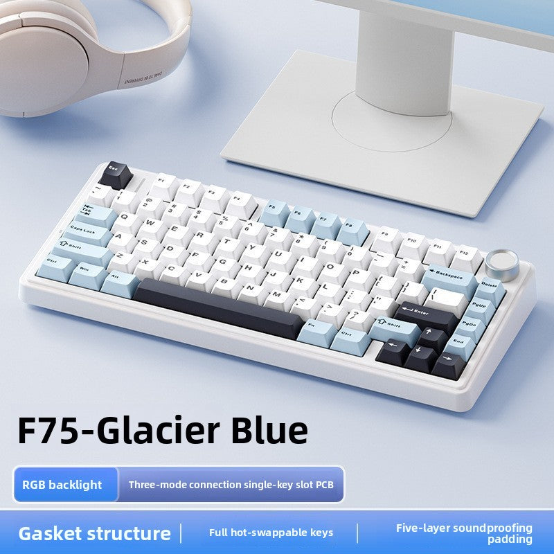 Three-Mode Hot-Swap Gasket Mechanical Keyboard