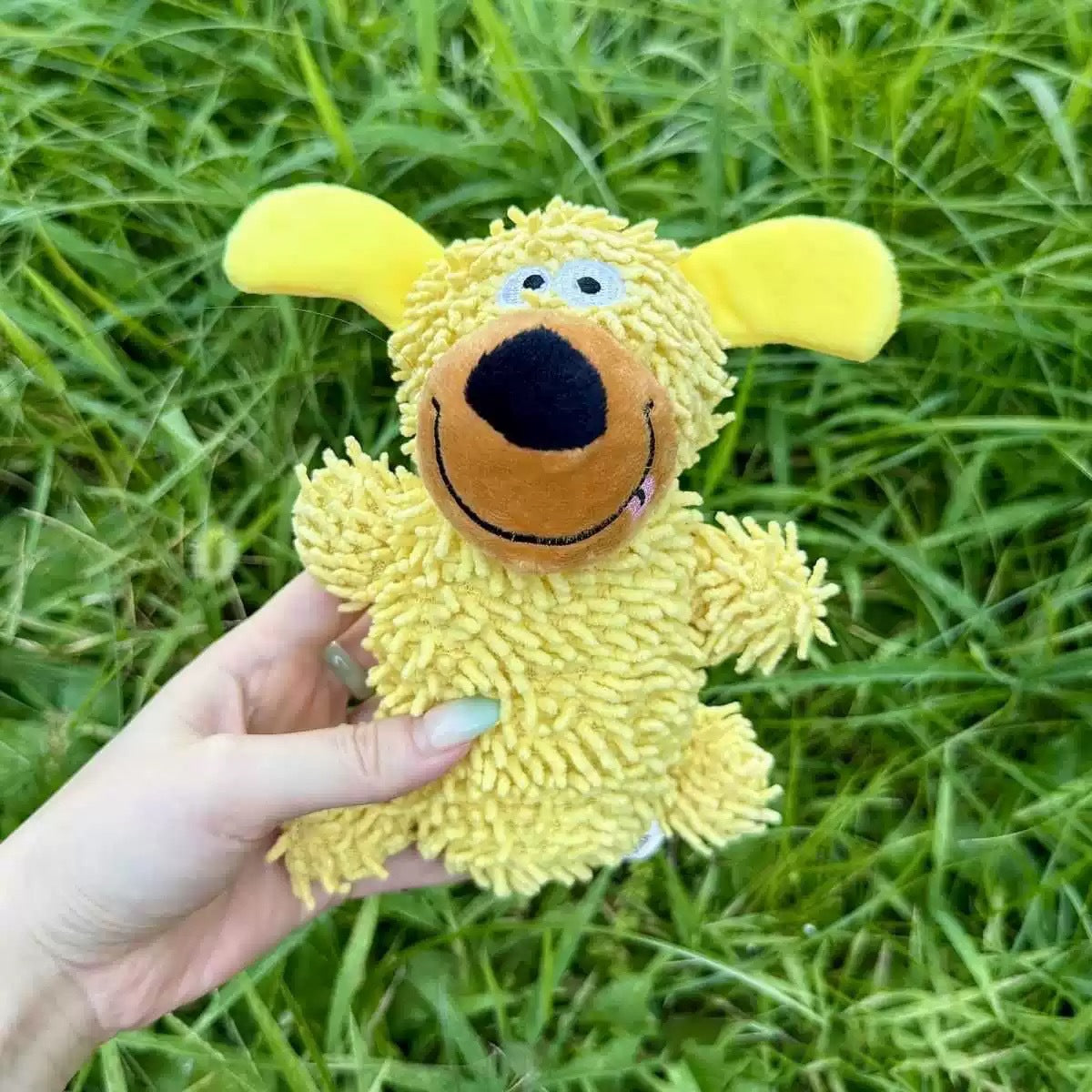 Pet dog plush sound-making toy