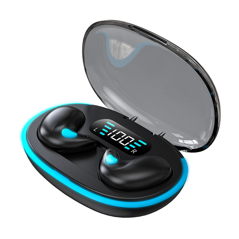 Wireless Bone Conduction Bluetooth Earphones with Digital Display