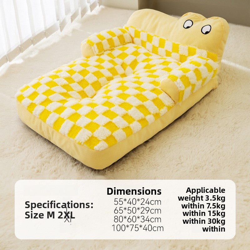 Warm Removable Washable Pet Dog Cat Bed