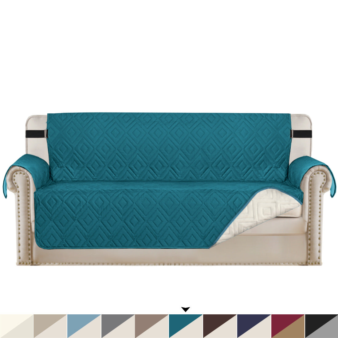 Anti-slip sofa cushion cover