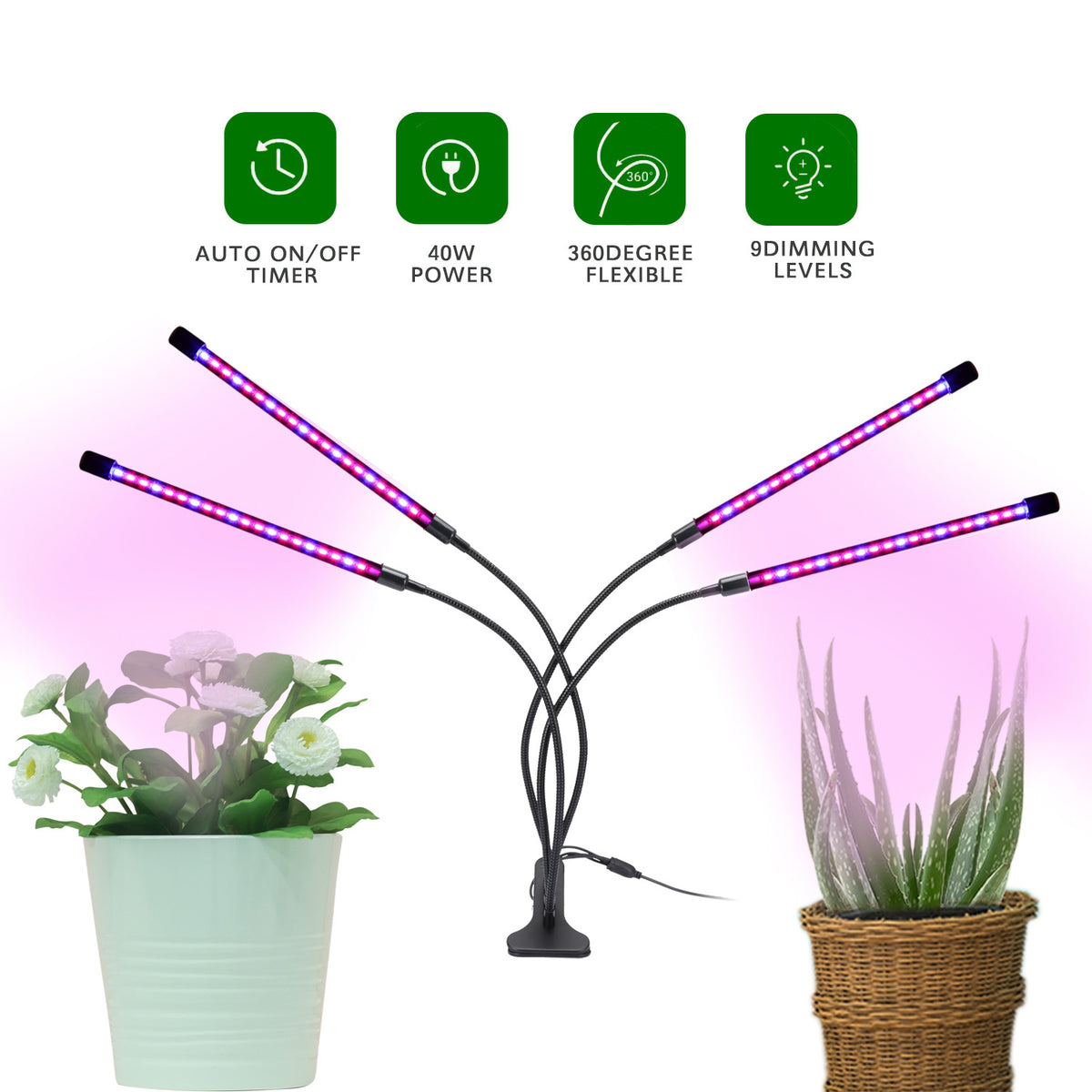 USB Powered Full Spectrum Plant Grow Light