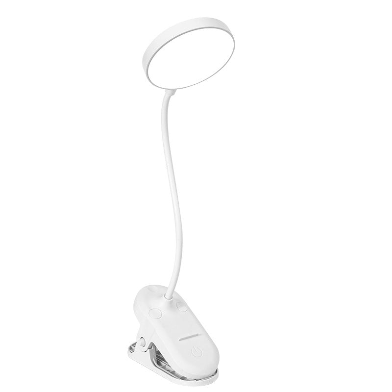 Rechargeable Clip LED Desk Lamp with Stepless Dimming