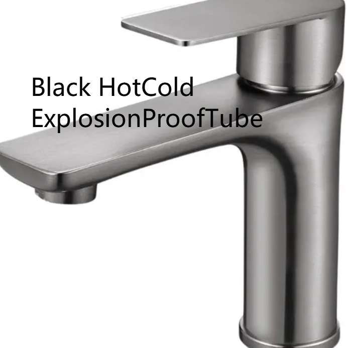 Stainless Steel Bathroom Sink Faucet