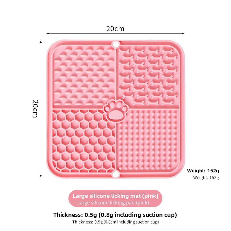 Dog Lick Mat Feeding Pad