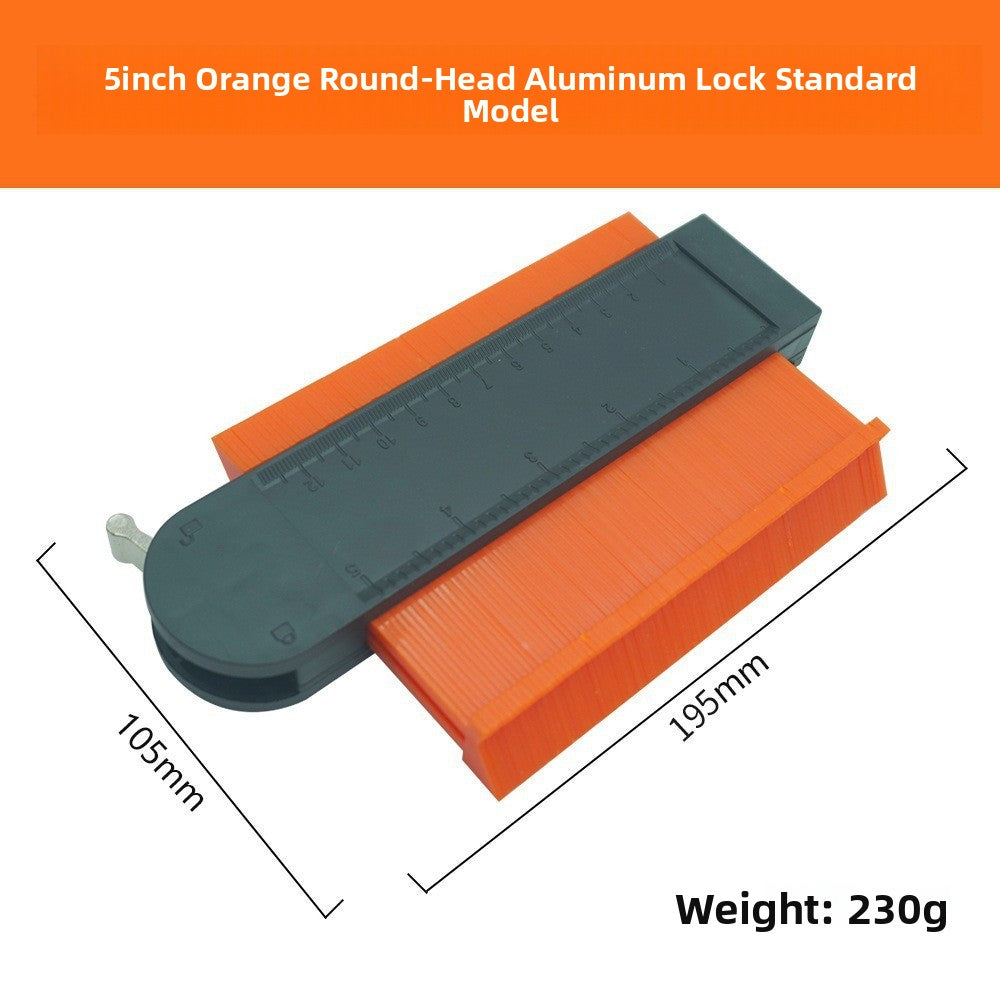 Curved Angle Measuring Tool for Woodworking