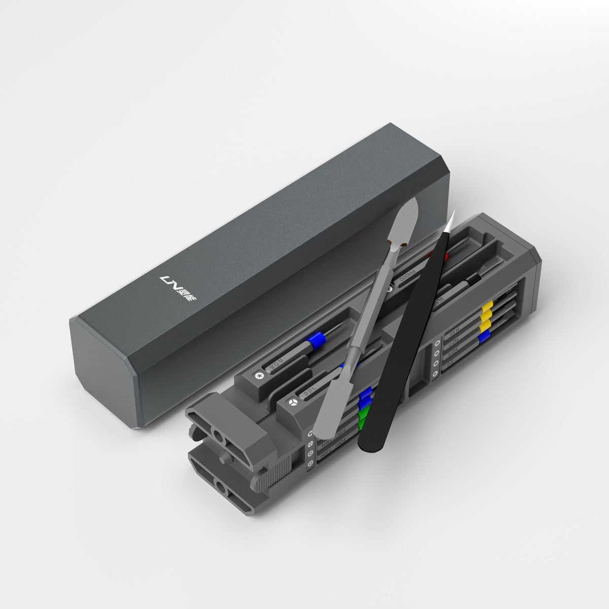 Professional Precision Screwdriver Kit with Multiple Bits