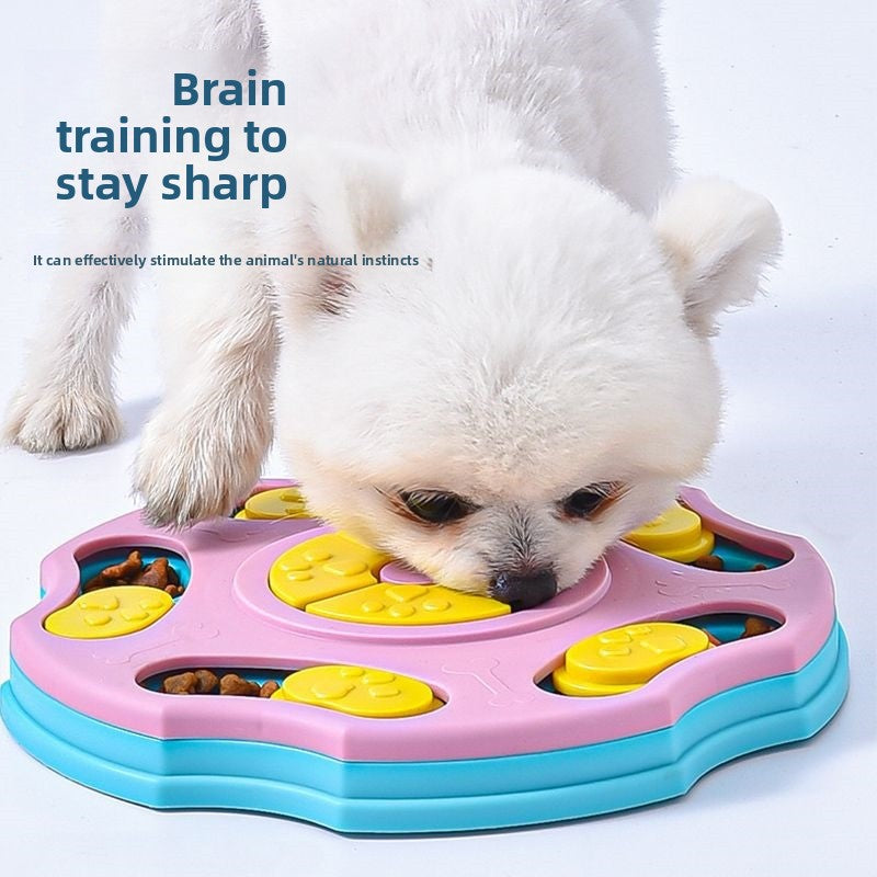 Interactive Dog Puzzle Treat Dispenser Toy