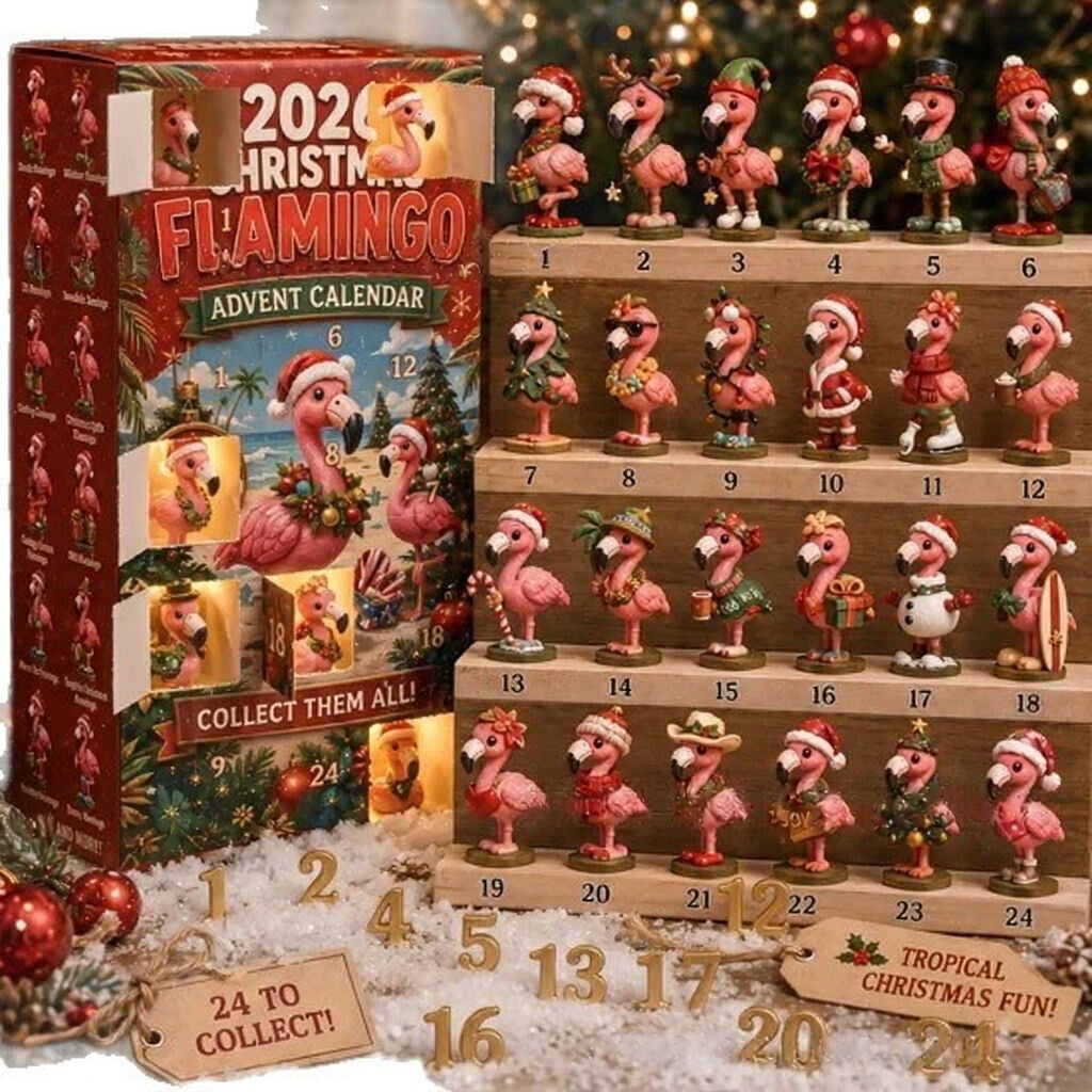 Christmas Countdown Calendar Blind Box Decoration Set