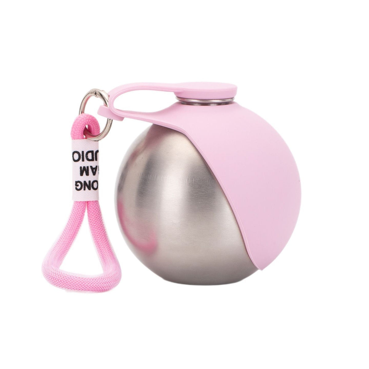 Portable Pet Water Bottle Stainless Steel Outdoor Dispenser