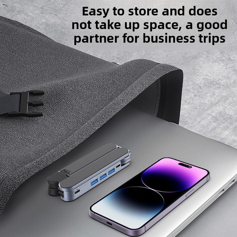 Foldable Laptop Stand with USB 3.0 Hub