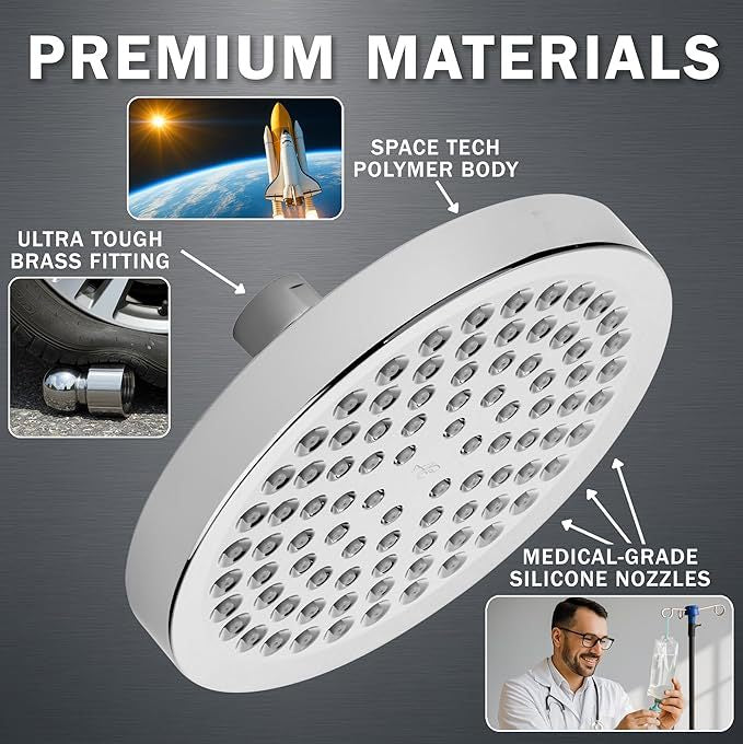 Shower Round Top Sprinkler Bathroom Shower Shower Set