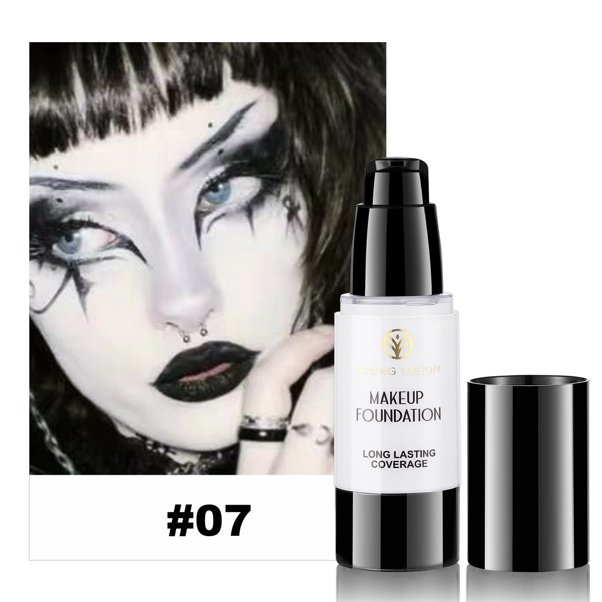 Matte Oil-Control Waterproof Liquid Foundation