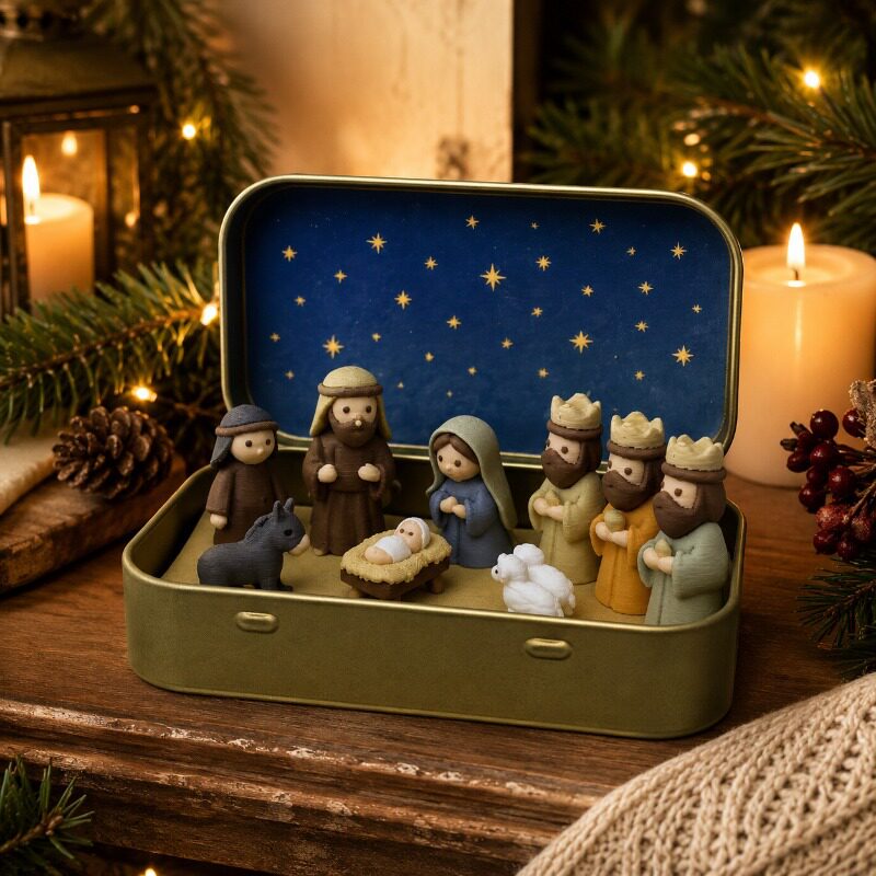 Christmas Manger Set