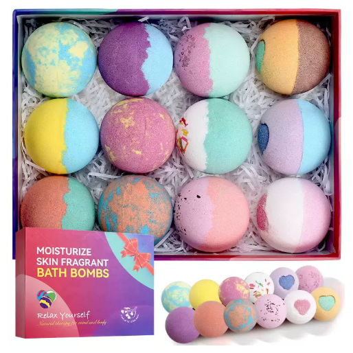 Large Moisturizing Bath Bomb for Relaxation