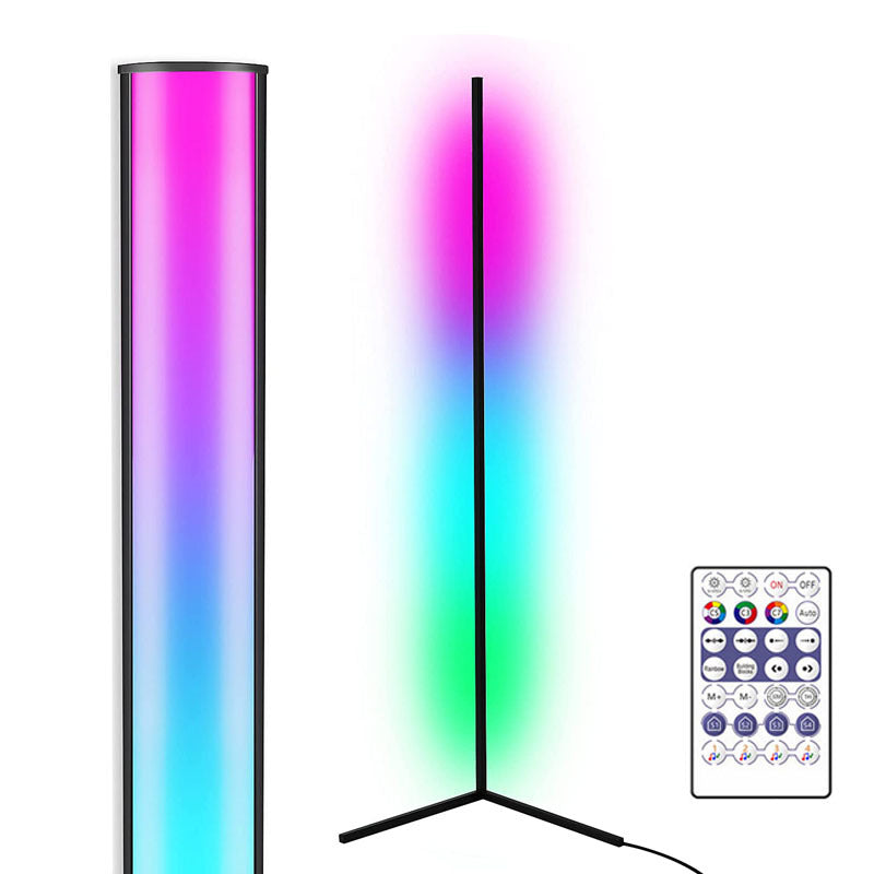 Smart RGB LED Floor Lamp with Bluetooth/Wi-Fi Control