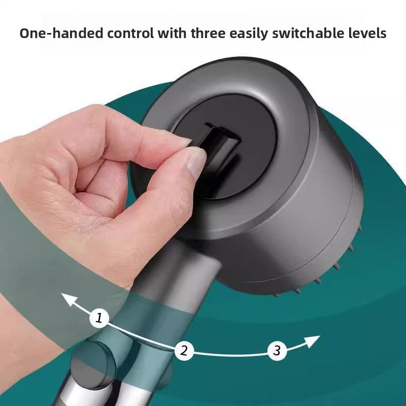 Pressurized Filtered Rain Shower Head Set