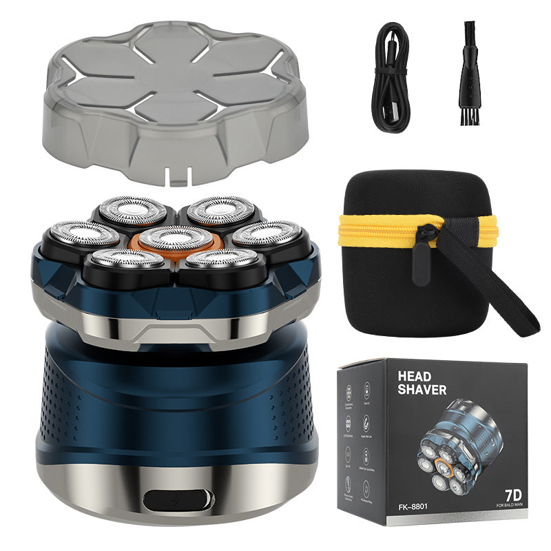 Six-Blade Electric Shaver Kit