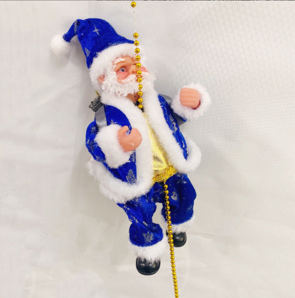 Electric Climbing Santa Claus Toy