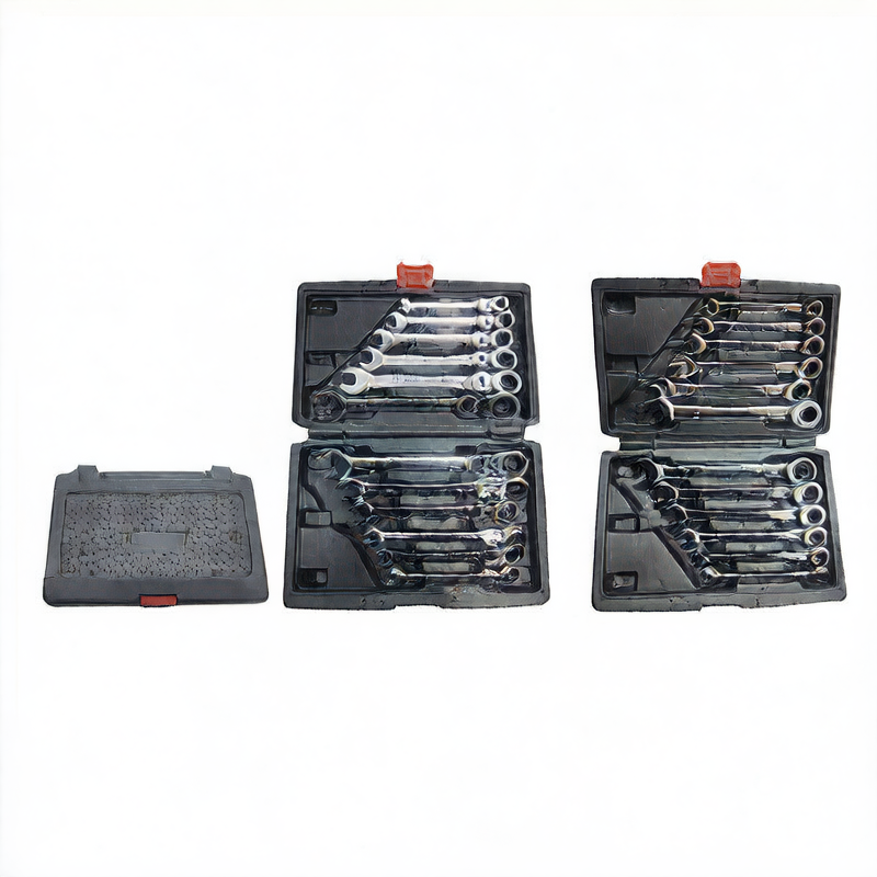 Plastic box dual-purpose ratchet wrench