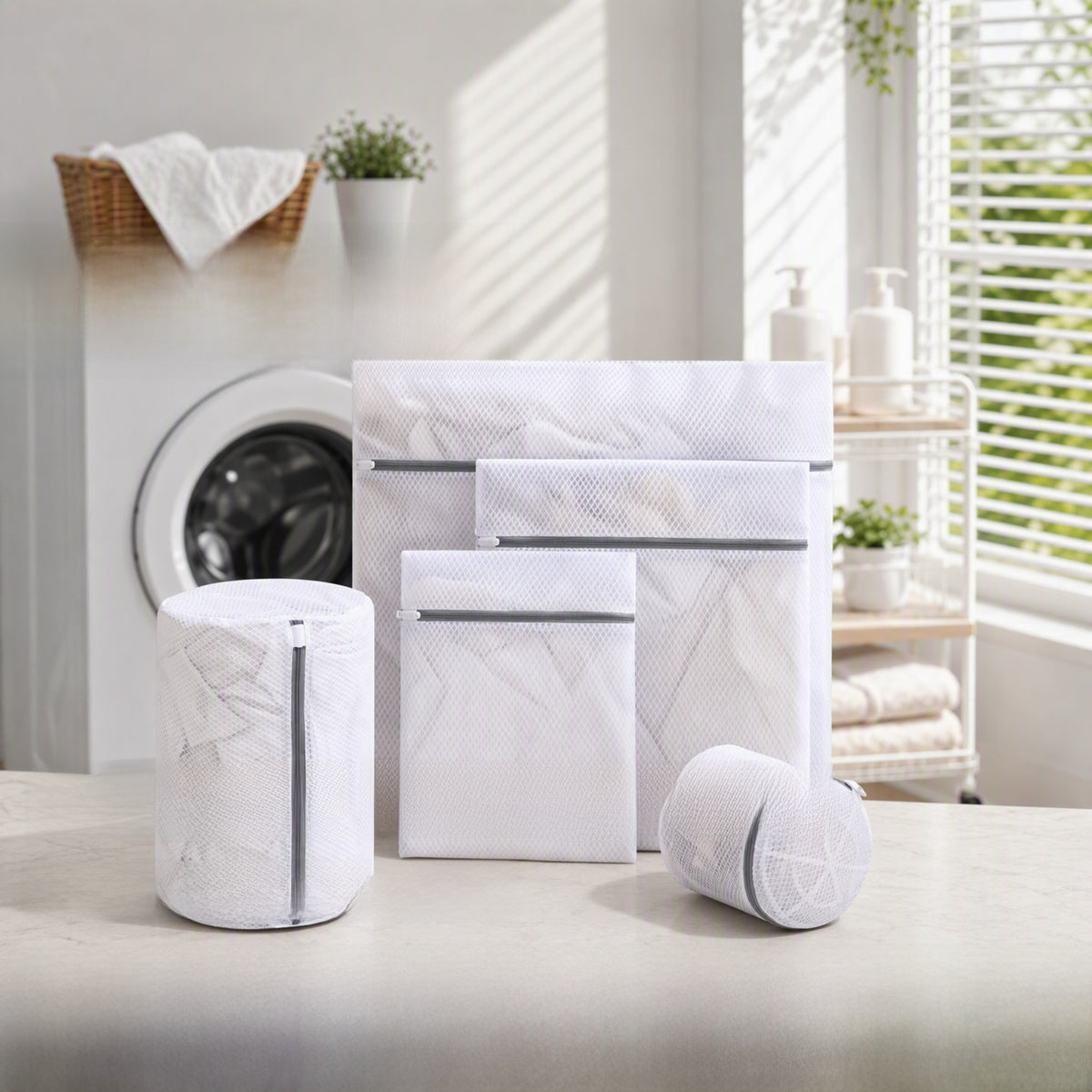 Polyester Laundry Bag Set