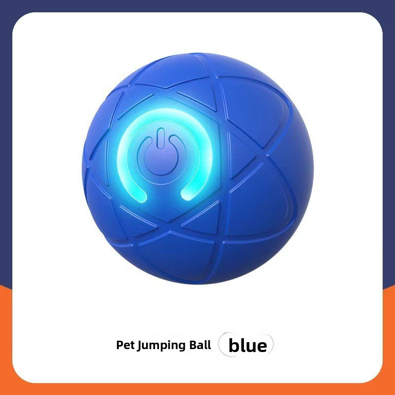 Interactive Self-Rolling Dog Toy