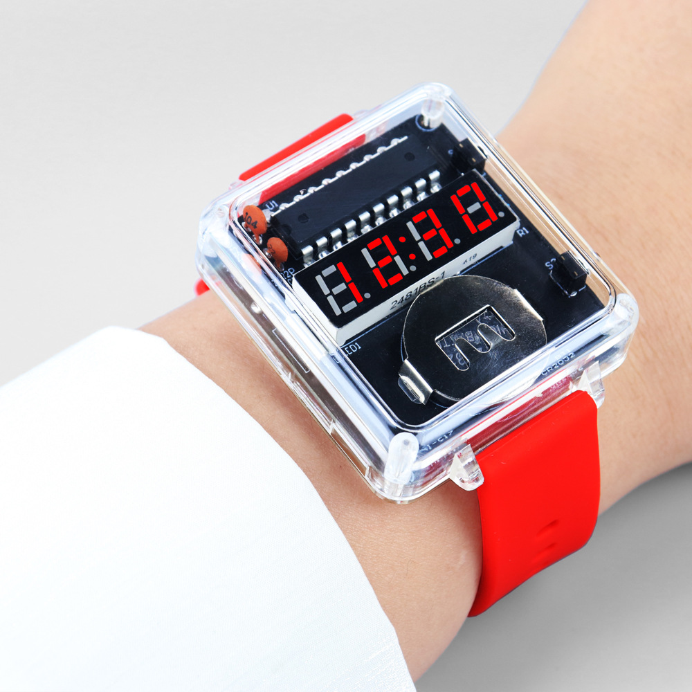 DIY LED Digital Watch Assembly Kit