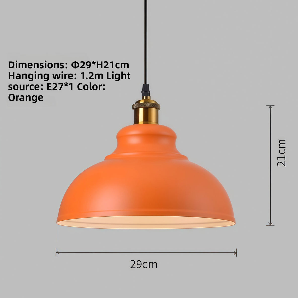 Retro Industrial Iron Pendant Lamp Chandelier