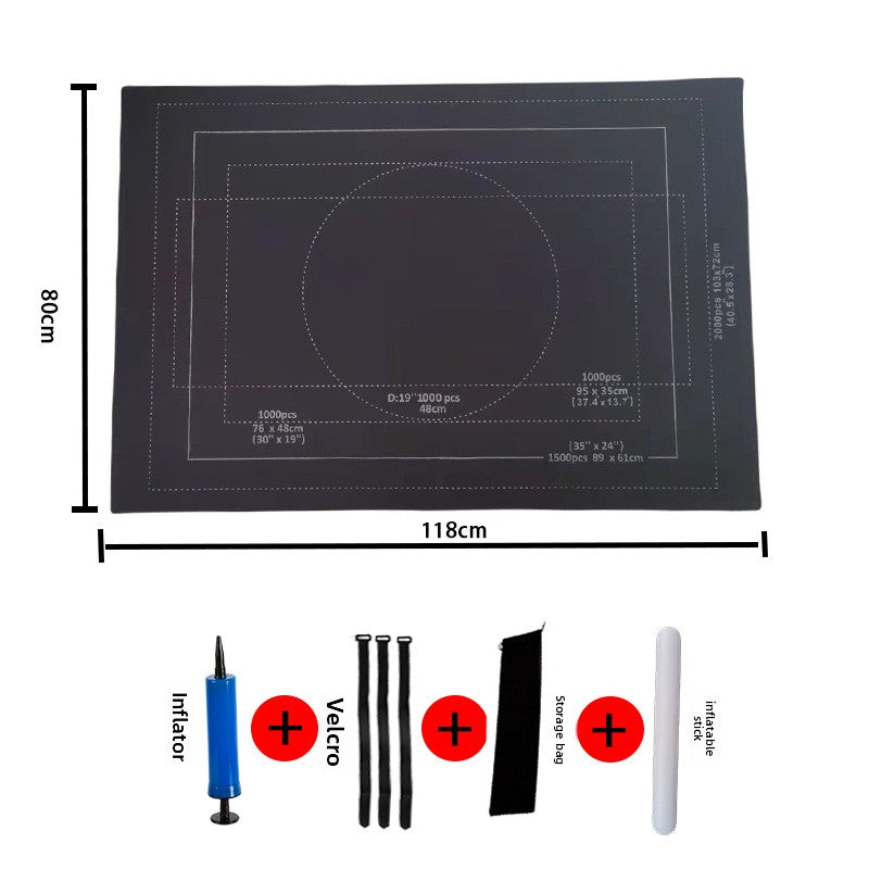 Jigsaw storage blanket jigsaw mat