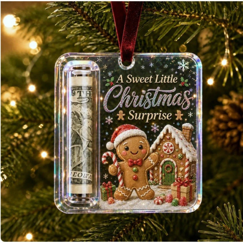 Christmas acrylic decoration pendants