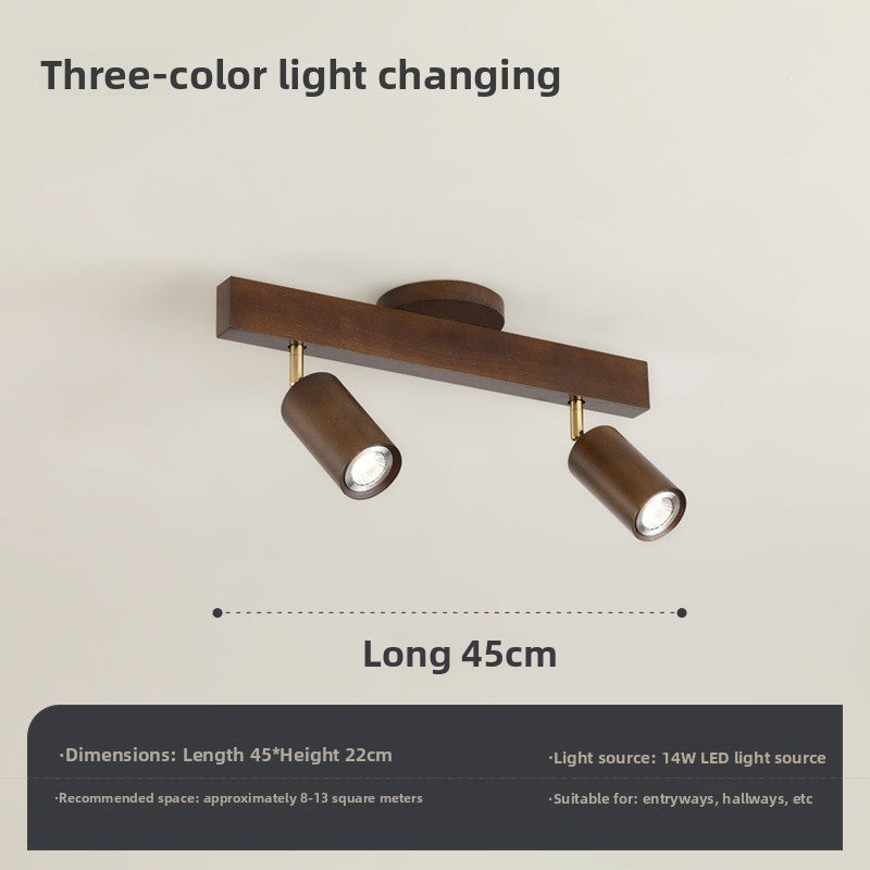 Wood Surface Mounted Track Lighting